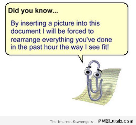 Microsoft-clippy-did-you-know-humor