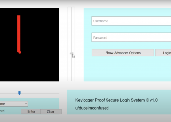Keylogger Proof Secure Login System inspired by Etch A Sketch
